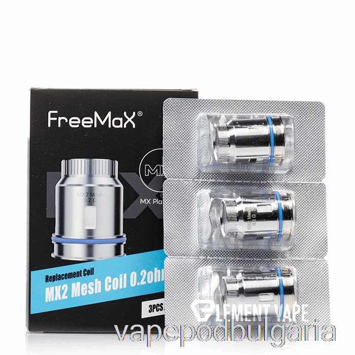 Vape 10000 Дръпки Freemax Mx Replacement Coils 0.2ohm Mx2 Mesh Coils